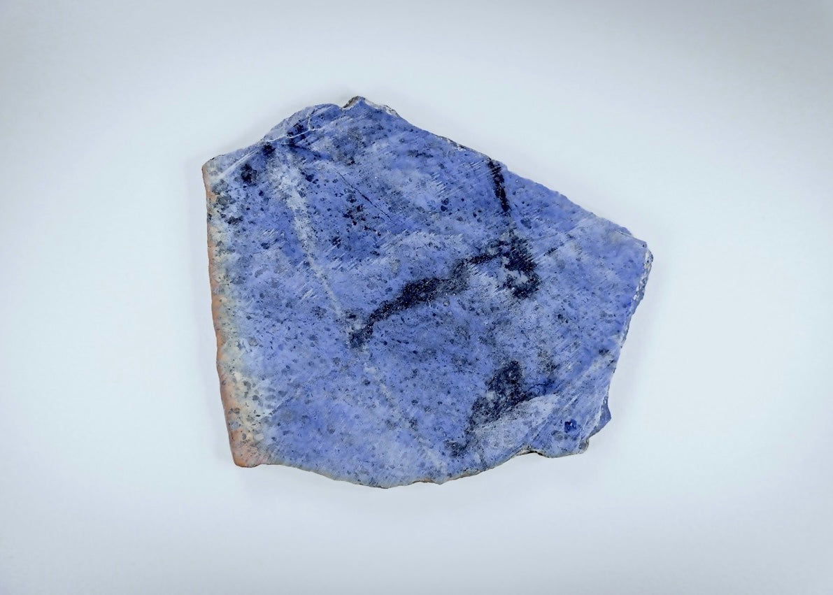 Blue Dumortierite Lapidary Rock Slab