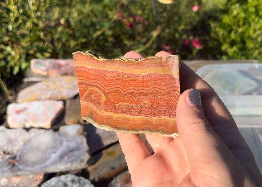 Turkish Cosmic Jasper Lapidary Rock Slab
