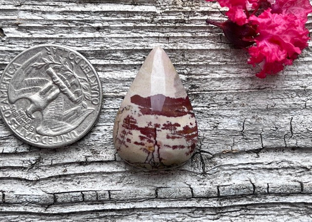 Dead Ringer Jasper Cabochon - Nevada Gemstones - Lucky Calico Gem & Jewelry Co.