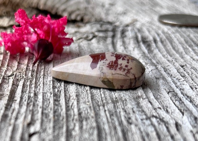 Dead Ringer Jasper Cabochon - Nevada Gemstones - Lucky Calico Gem & Jewelry Co.
