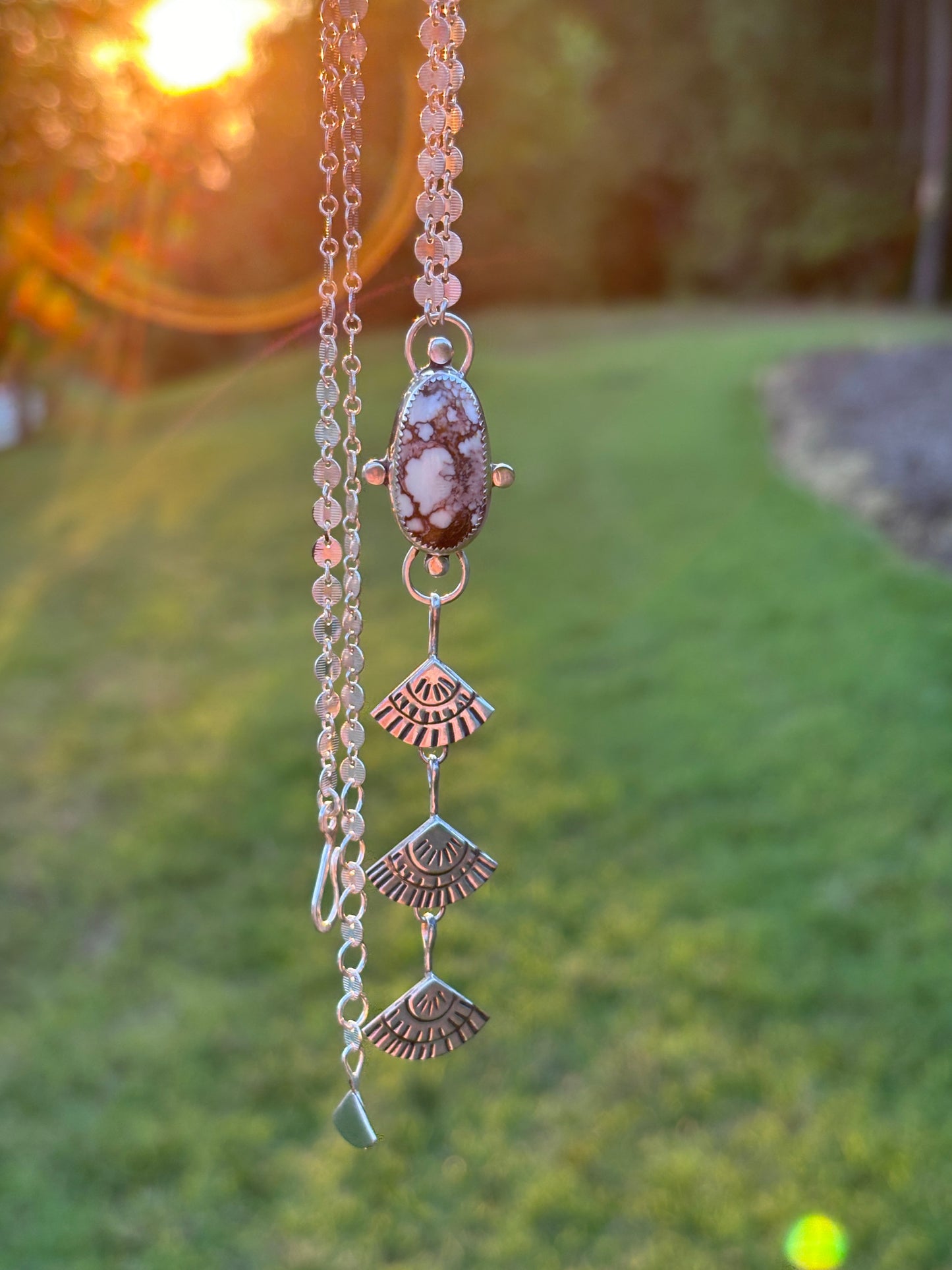 Frida Necklace with Wild Horse Magnesite