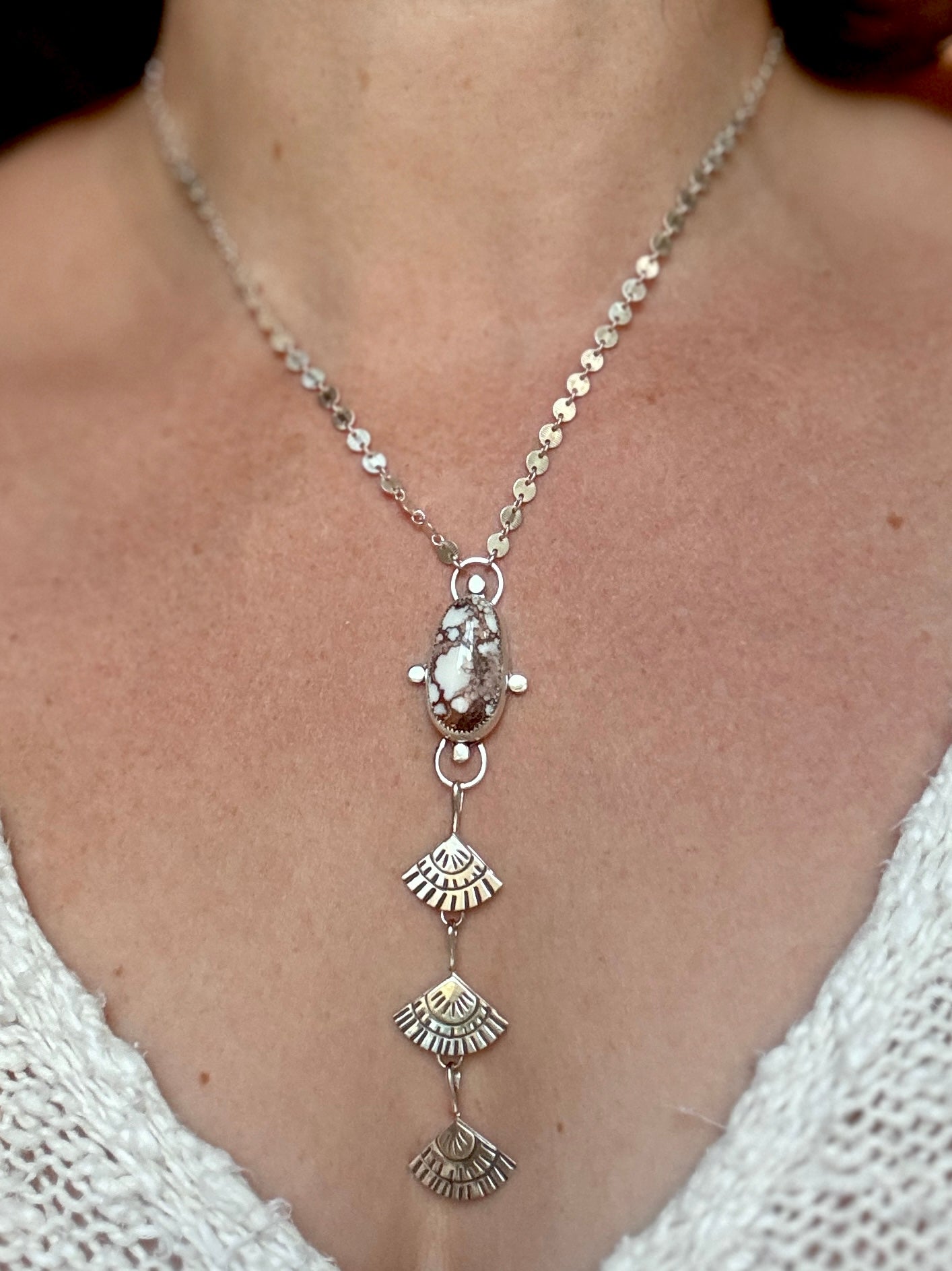 Frida Necklace with Wild Horse Magnesite