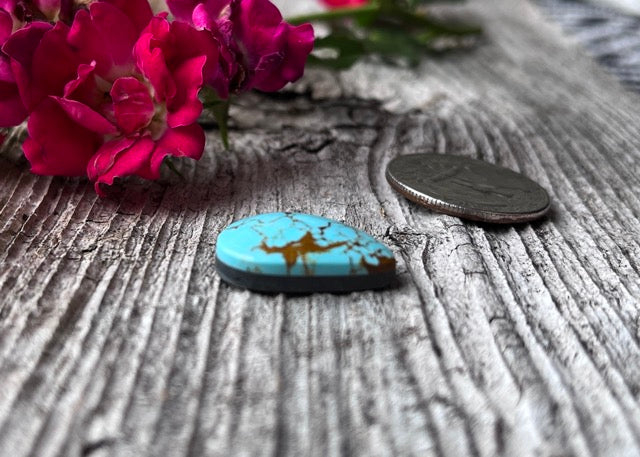 Kingman Turquoise Vivid Blue Freeform Cabochon - Lucky Calico Gem & Jewelry Co.