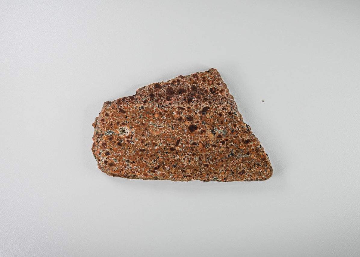 Michigan Kingston Copper Rose Conglomerate Lapidary Rock Slab - Michigan Rocks - Lucky Calico Gem & Jewelry Co.