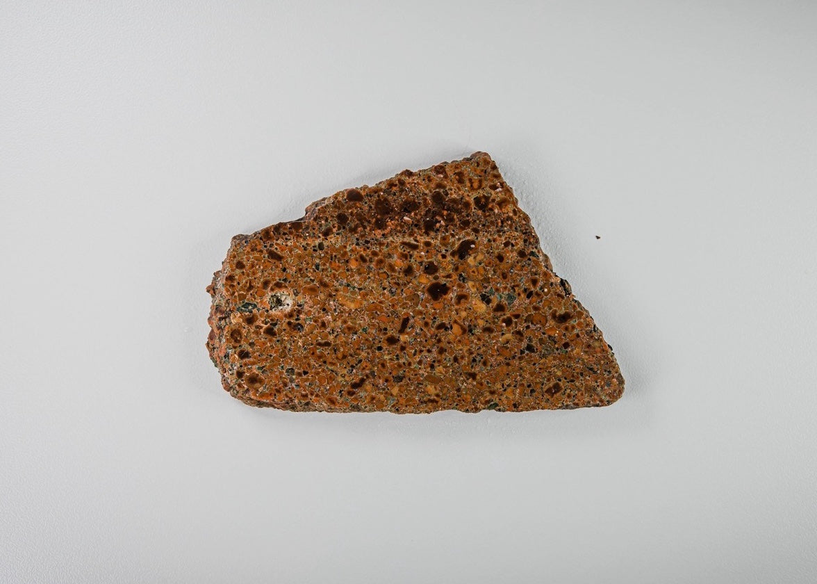 Michigan Kingston Copper Rose Conglomerate Lapidary Rock Slab - Michigan Rocks - Lucky Calico Gem & Jewelry Co.