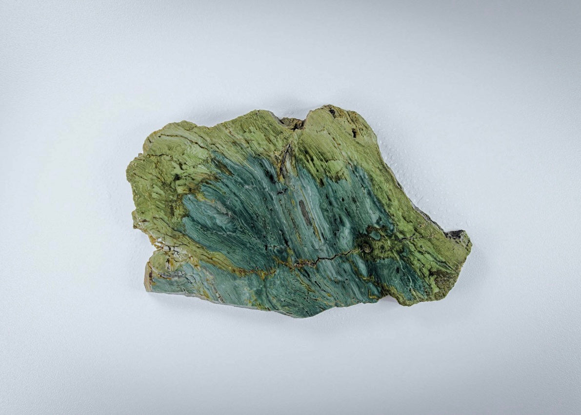 Gary Green Larsonite Freedom Jasper Lapidary Rock Slab - Lucky Calico Gem & Jewelry Co.