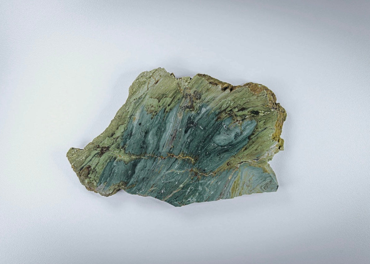 Gary Green Larsonite Freedom Jasper Lapidary Rock Slab - Lucky Calico Gem & Jewelry Co.