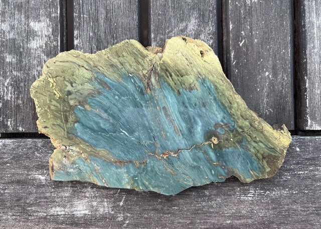 Gary Green Larsonite Freedom Jasper Lapidary Rock Slab - Lucky Calico Gem & Jewelry Co.