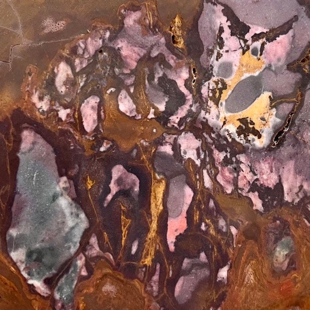Australian Outback Jasper Lapidary Rock Slab - Lucky Calico Gem & Jewelry Co.