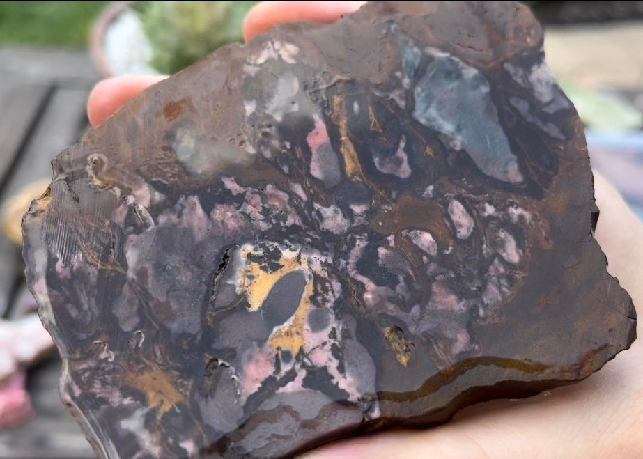 Australian Outback Jasper Lapidary Rock Slab - Lucky Calico Gem & Jewelry Co.