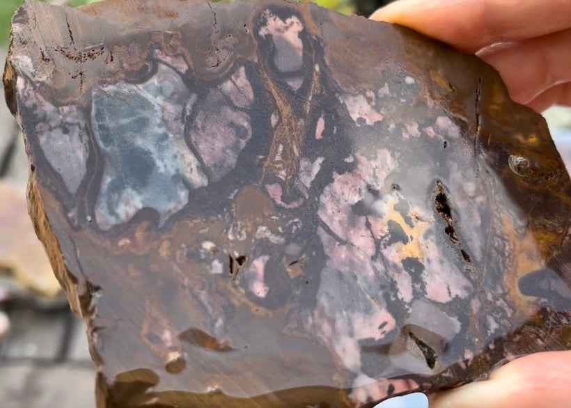 Australian Outback Jasper Lapidary Rock Slab - Lucky Calico Gem & Jewelry Co.