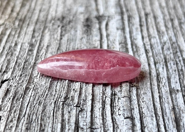 Capillitas Argentina Rhodochrosite Cabochon - Lucky Calico Gem & Jewelry Co.