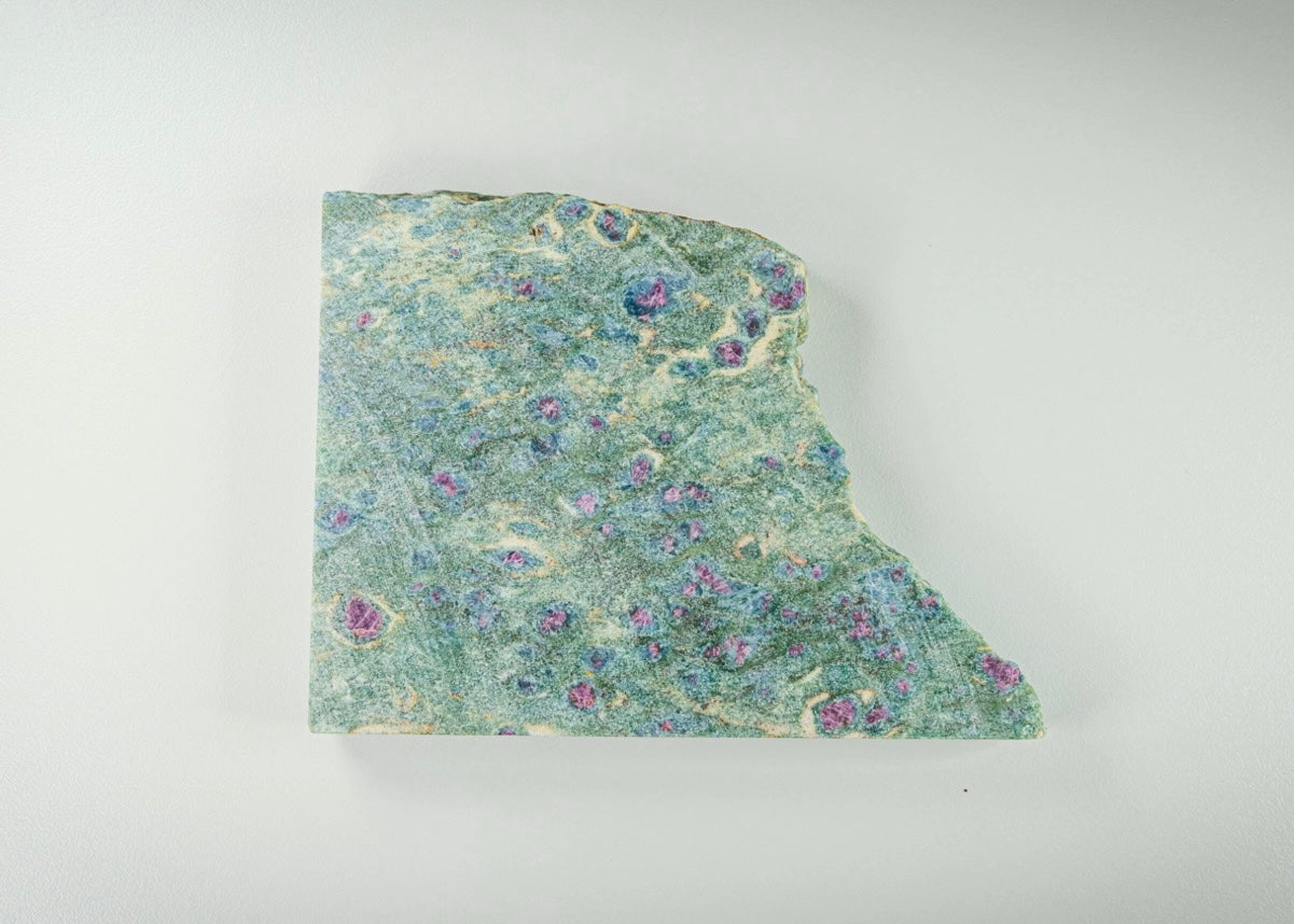 India Ruby in Fuchsite Lapidary Rock Slab - Lucky Calico Gem & Jewelry Co.