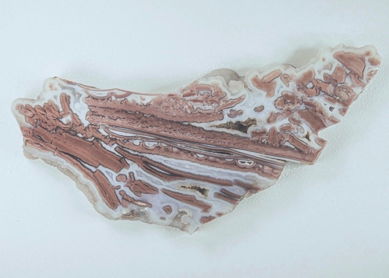Wyoming Youngite Agate Lapidary Rock Slab