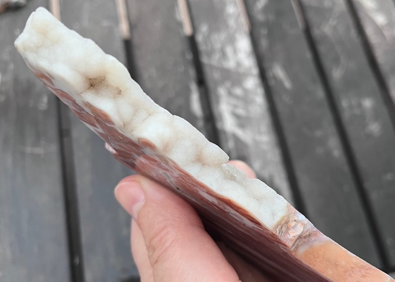 Wyoming Youngite Agate Lapidary Rock Slab