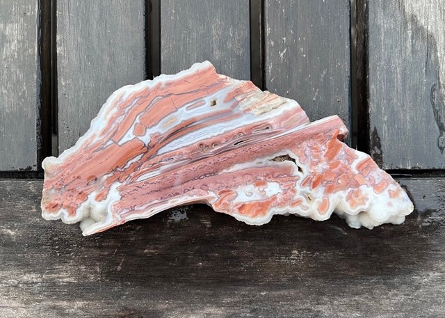 Wyoming Youngite Agate Lapidary Rock Slab