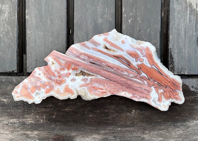 Wyoming Youngite Agate Lapidary Rock Slab