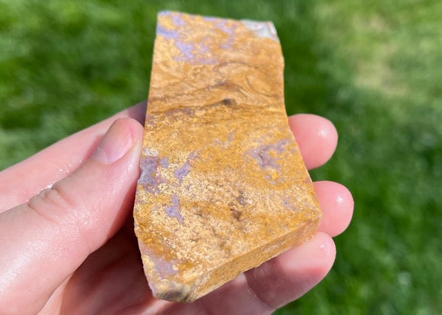 Rare Mexican Calico Lace Agate Lapidary Rock Slab