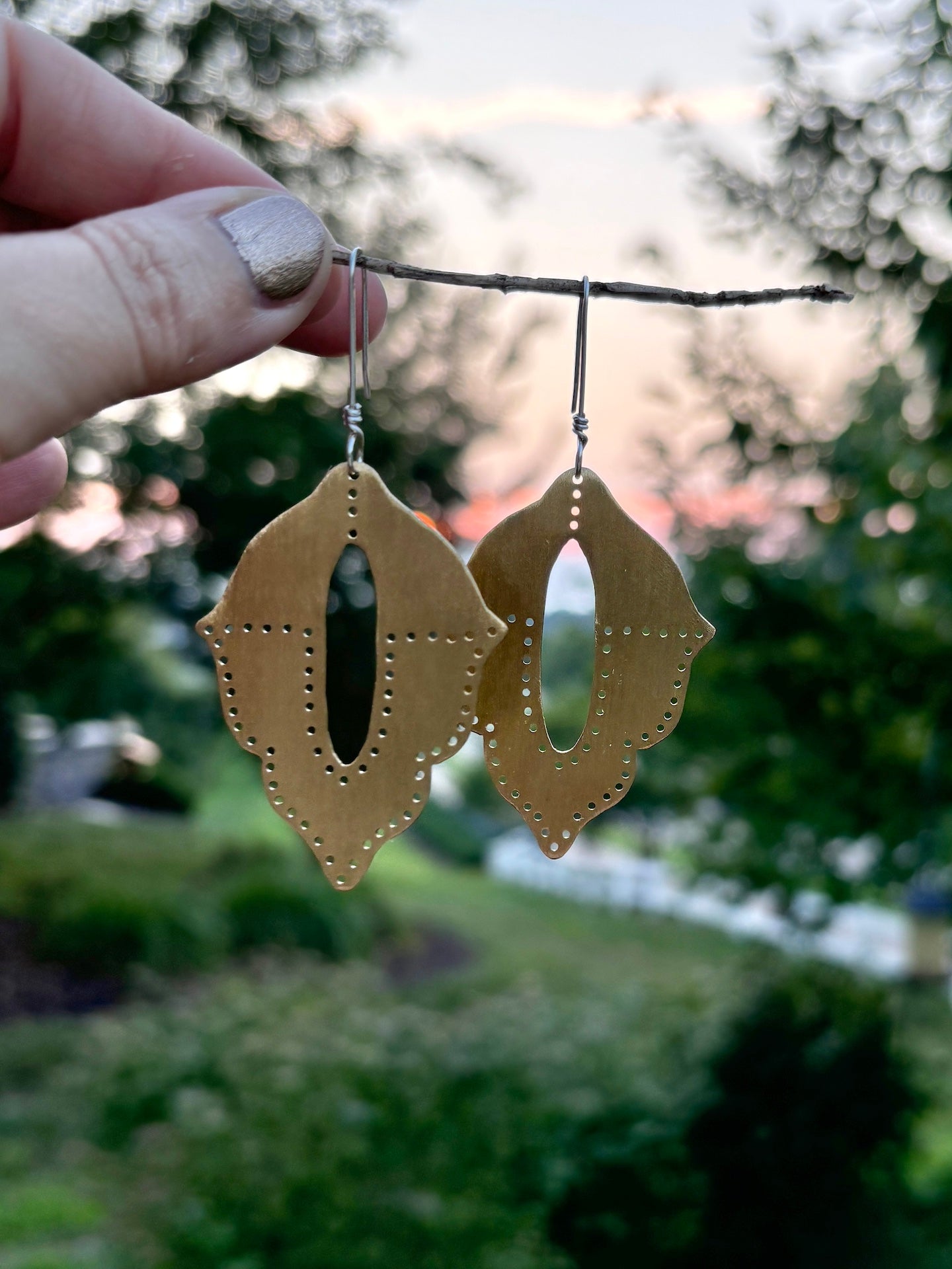 Drilled Brass Stingrays