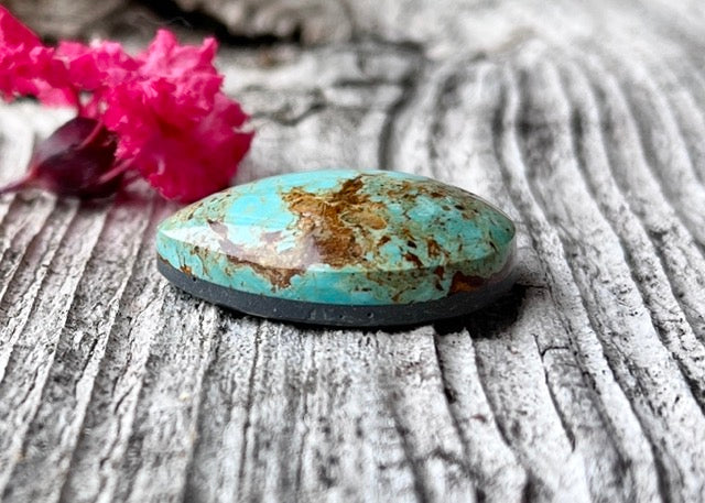 Kingman Turquoise Cabochon - Lucky Calico Gem & Jewelry Co.