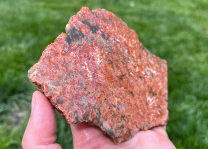 Colorado La Junta Rosebud Agate Lapidary Rock Slab - Lucky Calico Gem & Jewelry Co. Rare Agates