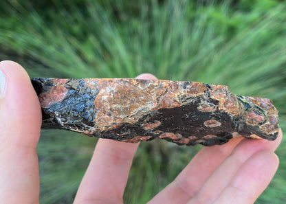 Mexico Peanut Obsidian Lapidary Rock Slab - Lucky Calico Gem & Jewelry Co.