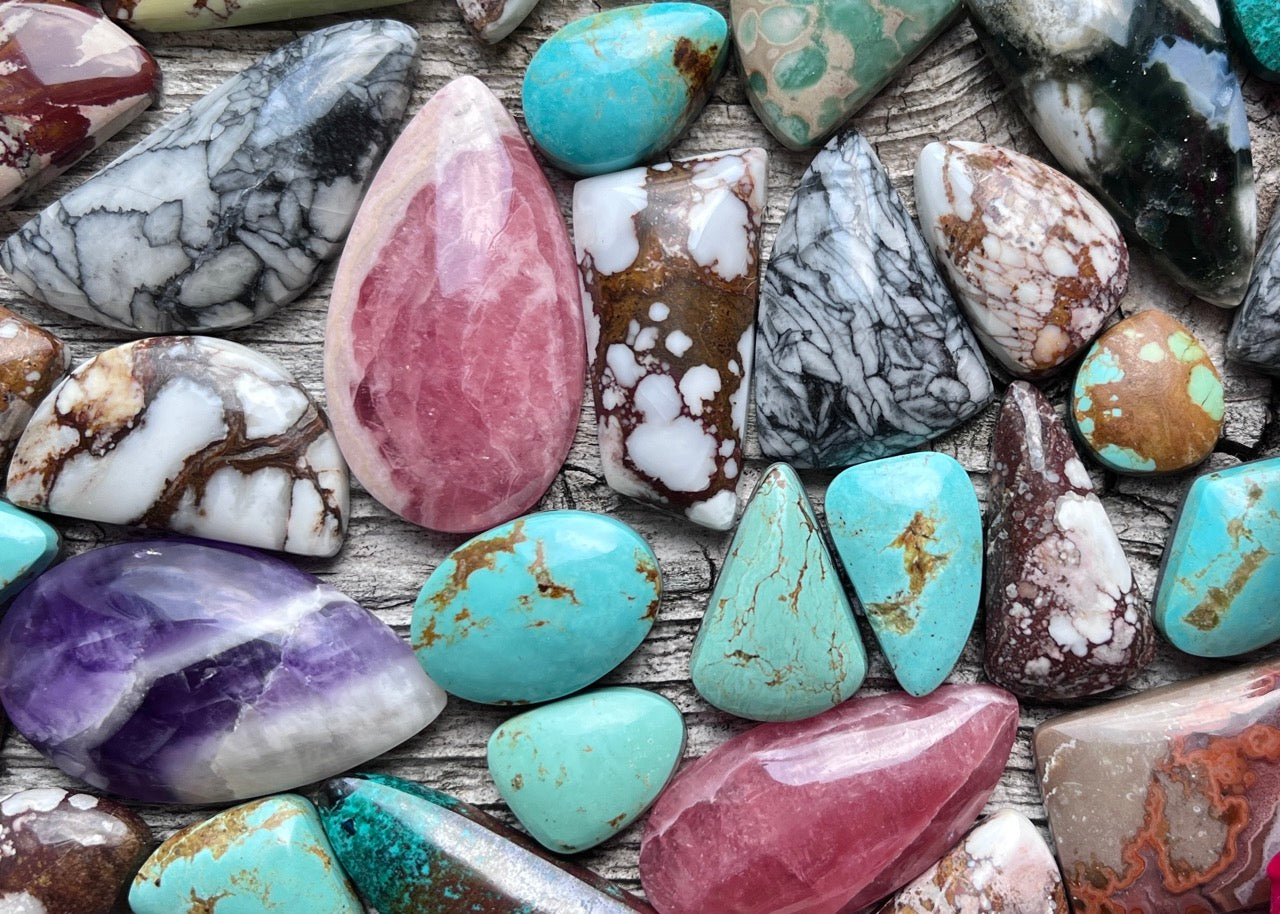 Polished Cabochons - Lucky Calico Gem & Jewelry Co.