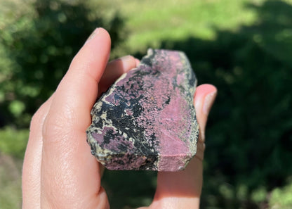 Purple Dumortierite Gemstone Lapidary Rock Slab - Lucky Calico Gem & Jewelry Co.