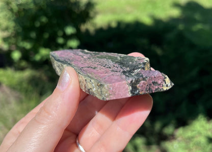 Purple Dumortierite Gemstone Lapidary Rock Slab - Lucky Calico Gem & Jewelry Co.