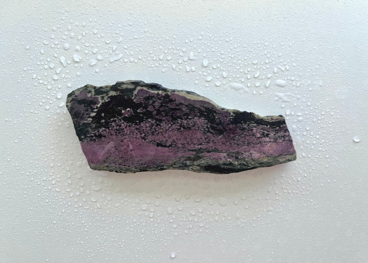 Purple Dumortierite Gemstone Lapidary Rock Slab - Lucky Calico Gem & Jewelry Co.