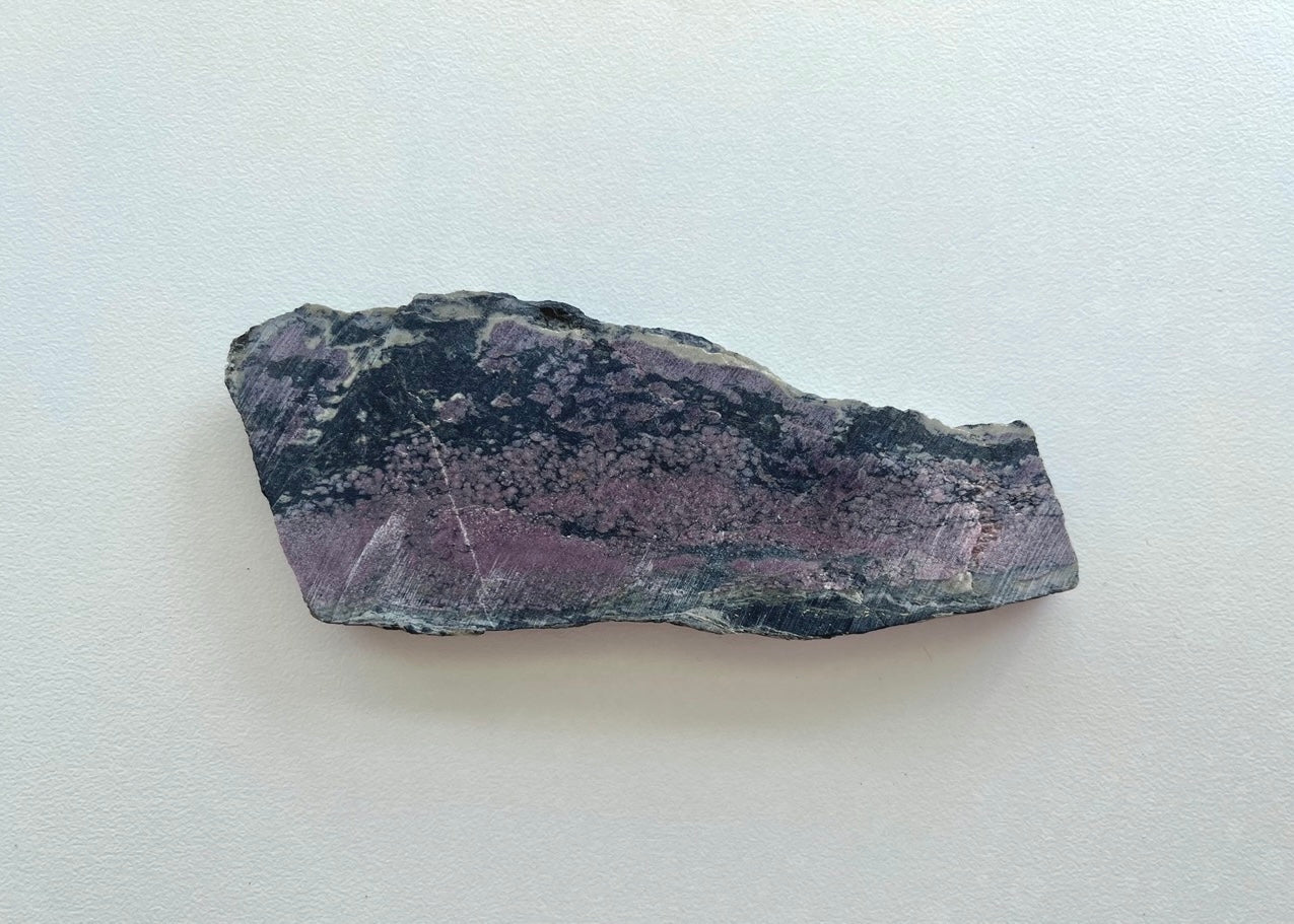 Purple Dumortierite Gemstone Lapidary Rock Slab - Lucky Calico Gem & Jewelry Co.