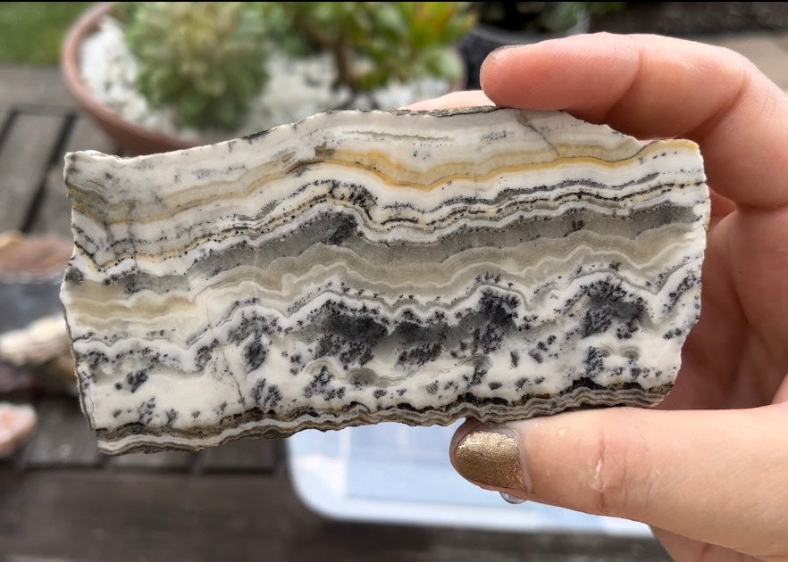 Silver Lace Onyx Slab