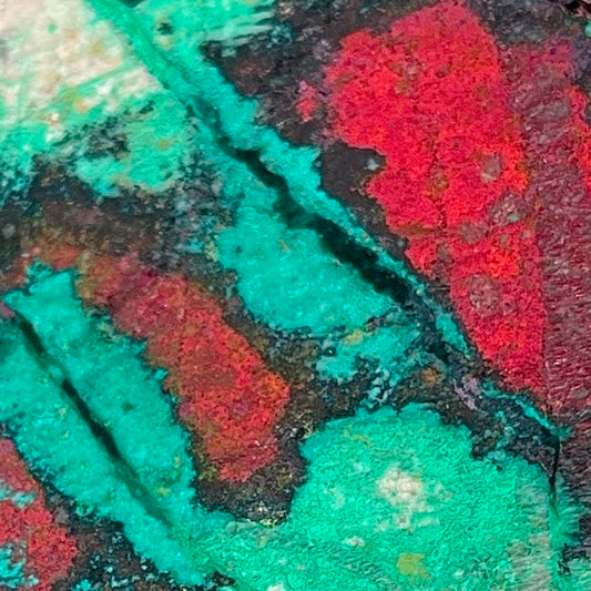 Sonora Sunrise Sunset Chrysocolla Lapidary Rock Slab - Mexican Chrysocolla