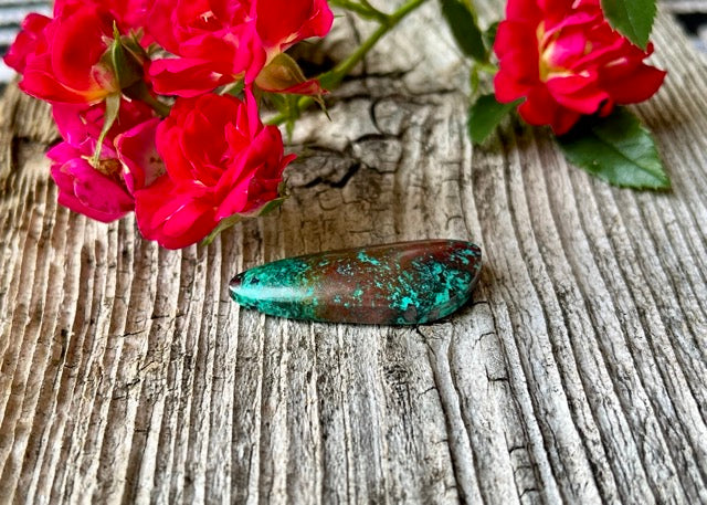 Freeform Sunset Sunrise Chrysocolla Cabochon