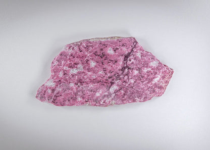 Norwegian Thulite Lapidary Rock Slab - Lucky Calico Gem & Jewelry Co.