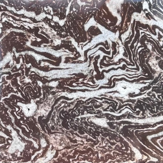 Utah Treebark Rhyolite Lapidary Rock Slab - Swirling Marbled Natural Rocks